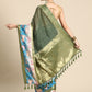 Kanjivaram Silk Pichwai Digital Printed Zari Woven Saree