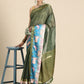 Kanjivaram Silk Pichwai Digital Printed Zari Woven Saree