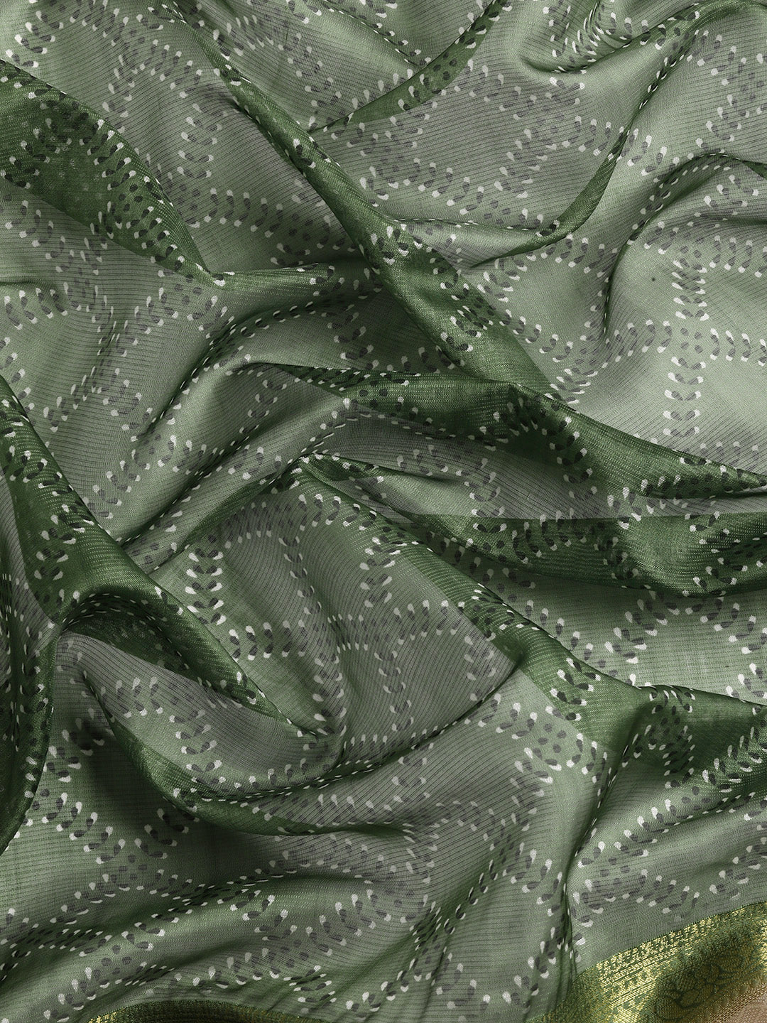 Kanjivaram Silk Pichwai Digital Printed Zari Woven Saree