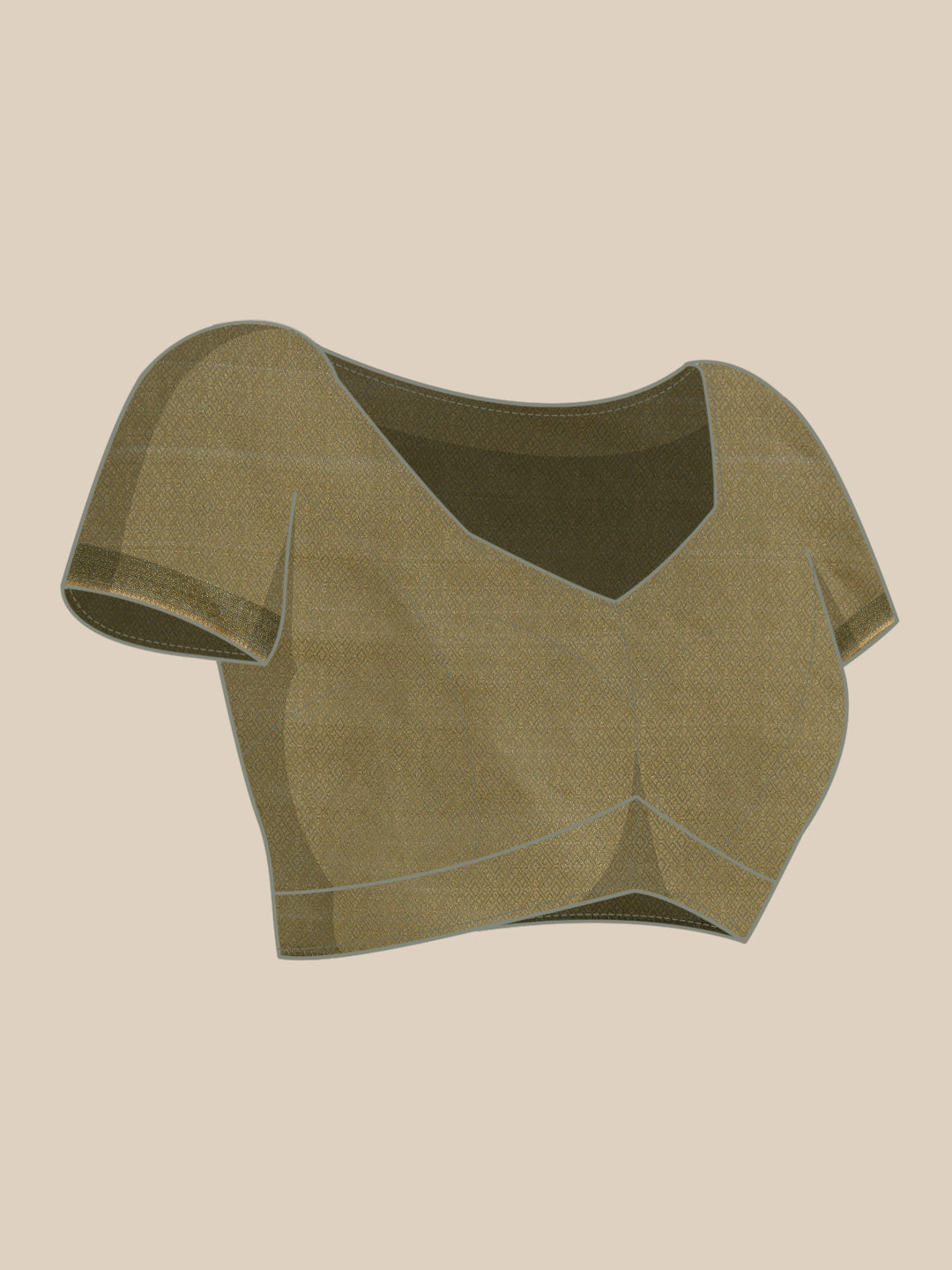 Kanjivaram Silk Pichwai Digital Printed Zari Woven Saree