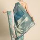 Kanjivaram Silk Pichwai Digital Printed Zari Woven Saree