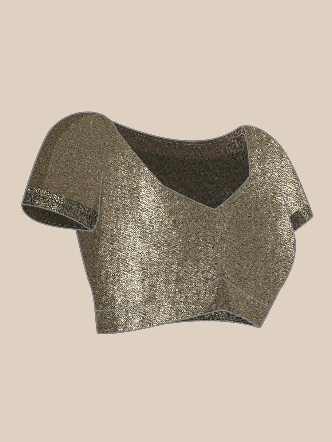 Kanjivaram Silk Pichwai Digital Printed Zari Woven Saree