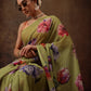 Chiffon Digital Print Floral Saree