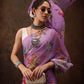 Chiffon Digital Print Floral Saree