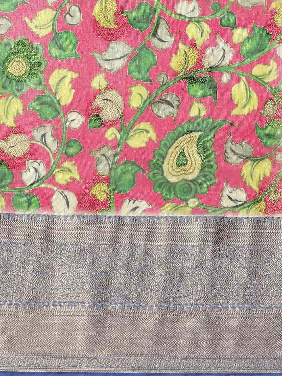 Women's Digital Printed Woven Silk Saree