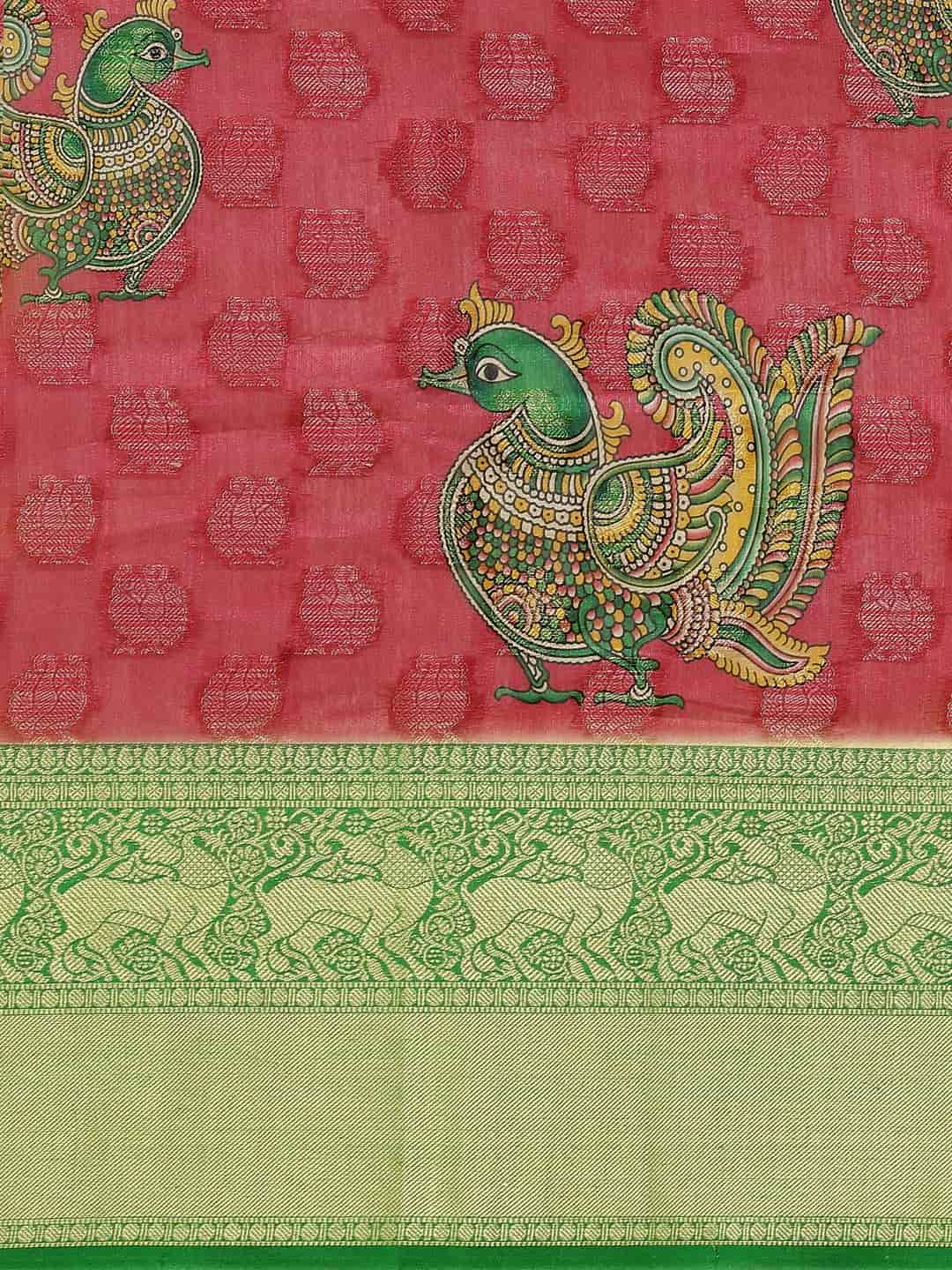 Women's Digital Printed Woven Silk Saree