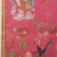 Fruits Printed Cotton Tissue Saree With Gold Zari Work
