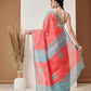 Fruits Printed Cotton Tissue Saree With Gold Zari Work