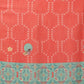 Fruits Printed Cotton Tissue Saree With Gold Zari Work