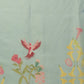 Digital Print Cotton Tissue Saree With Gold Zari Work
