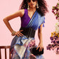 Digital Printed Banarasi Cotton Zari Woven Saree
