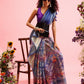 Digital Printed Banarasi Cotton Zari Woven Saree