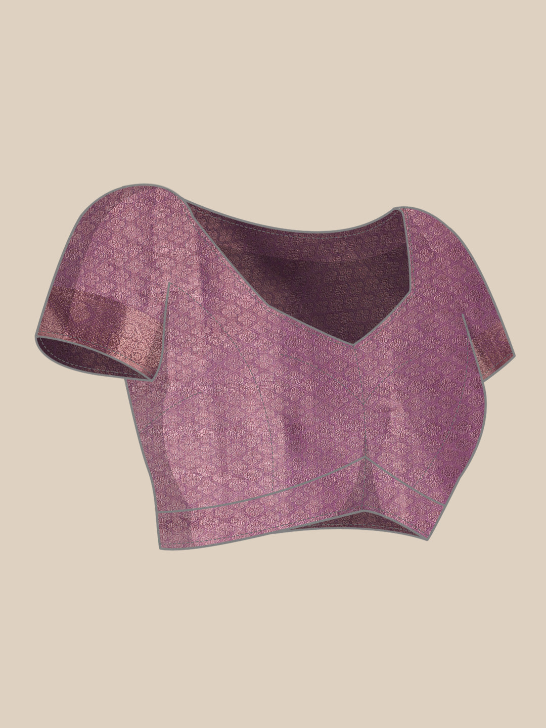 Digital Printed Banarasi Cotton Zari Woven Saree