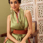 Digital Printed Banarasi Cotton Zari Woven Saree