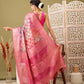 Digital Printed Banarasi Cotton Zari Woven Saree