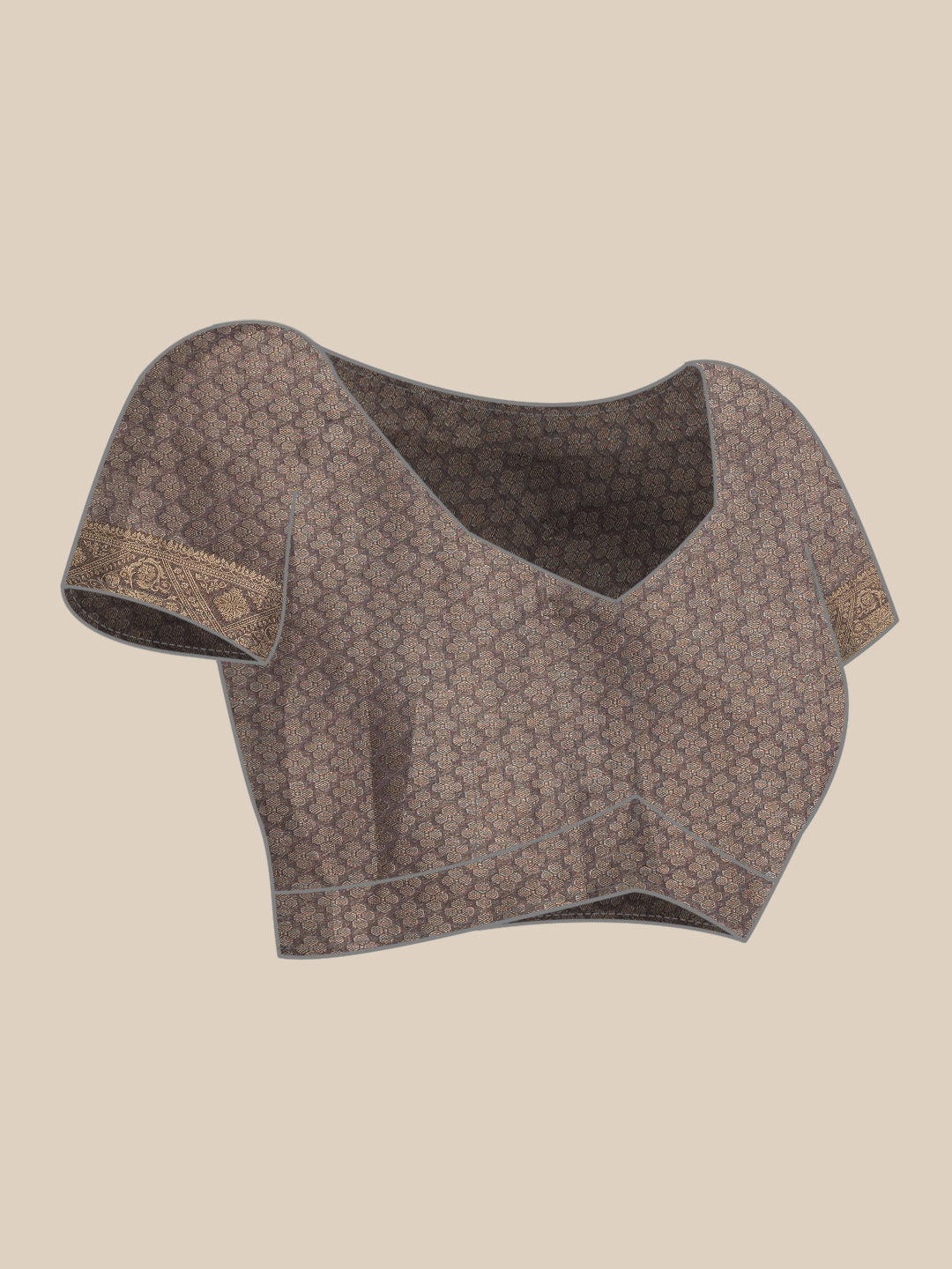 Digital Printed Banarasi Cotton Zari Woven Saree