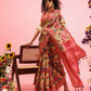 Digital Printed Banarasi Cotton Zari Woven Saree