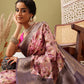 Digital Printed Banarasi Cotton Zari Woven Saree