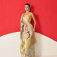 Floral Printed Soft Tissue Silk Saree With Tassels