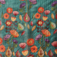 Embroidery Saree in Cotton Silk Finish with Golden Highlights