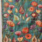 Embroidery Saree in Cotton Silk Finish with Golden Highlights
