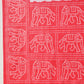 Soft Georgette Bandhani Saree in Dual Pastel Shades