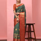 Banarasi Soft Silk Bandhani With Kalamkari Digital Printed Saree
