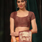 Banarasi Soft Silk Bandhani With Kalamkari Digital Printed Saree