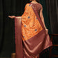 Banarasi Soft Silk Bandhani With Kalamkari Digital Printed Saree