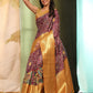 Banarasi Soft Silk Bandhani With Kalamkari Digital Printed Saree