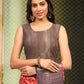 Banarasi Soft Silk Bandhani With Kalamkari Digital Printed Saree