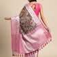 Women's Banarasi Silk Woven With Digital Printed Saree