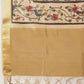 Digital Printed Soft Tissue Silk Saree With Zari Work & Tassels