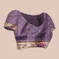 Digital Printed Soft Tissue Silk Saree With Zari Work & Tassels