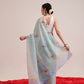 Abstract Printed Soft Mal Cotton Saree