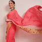 Abstract Printed Soft Mal Cotton Saree