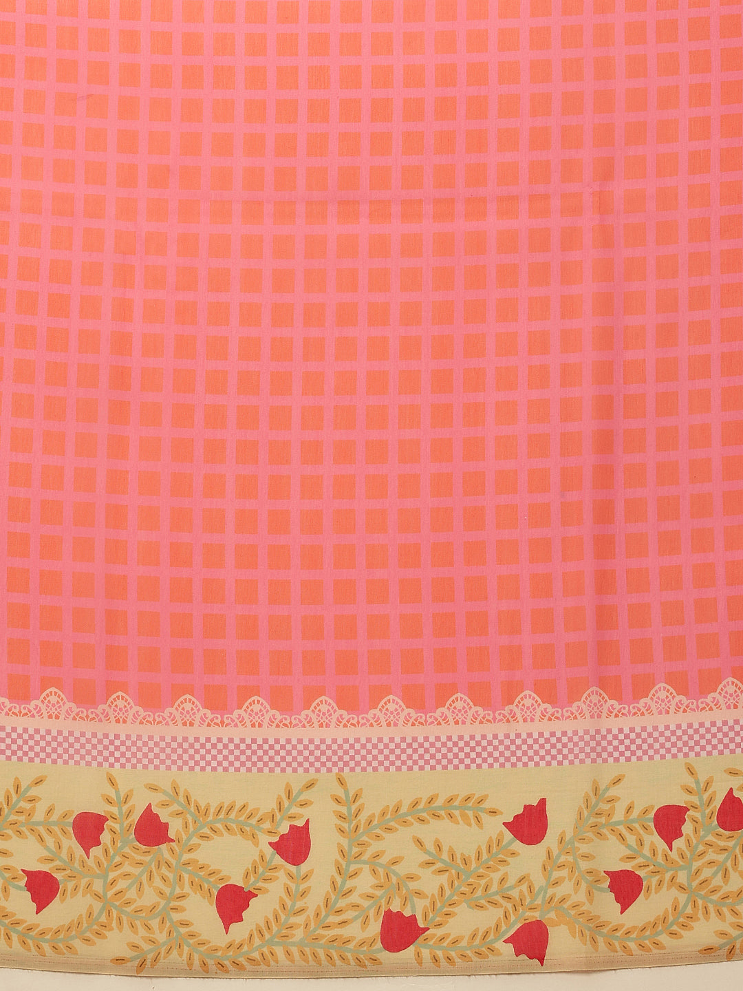 Abstract Printed Soft Mal Cotton Saree