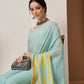 Abstract Printed Soft Mal Cotton Saree