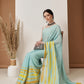 Abstract Printed Soft Mal Cotton Saree