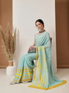 Abstract Printed Soft Mal Cotton Saree