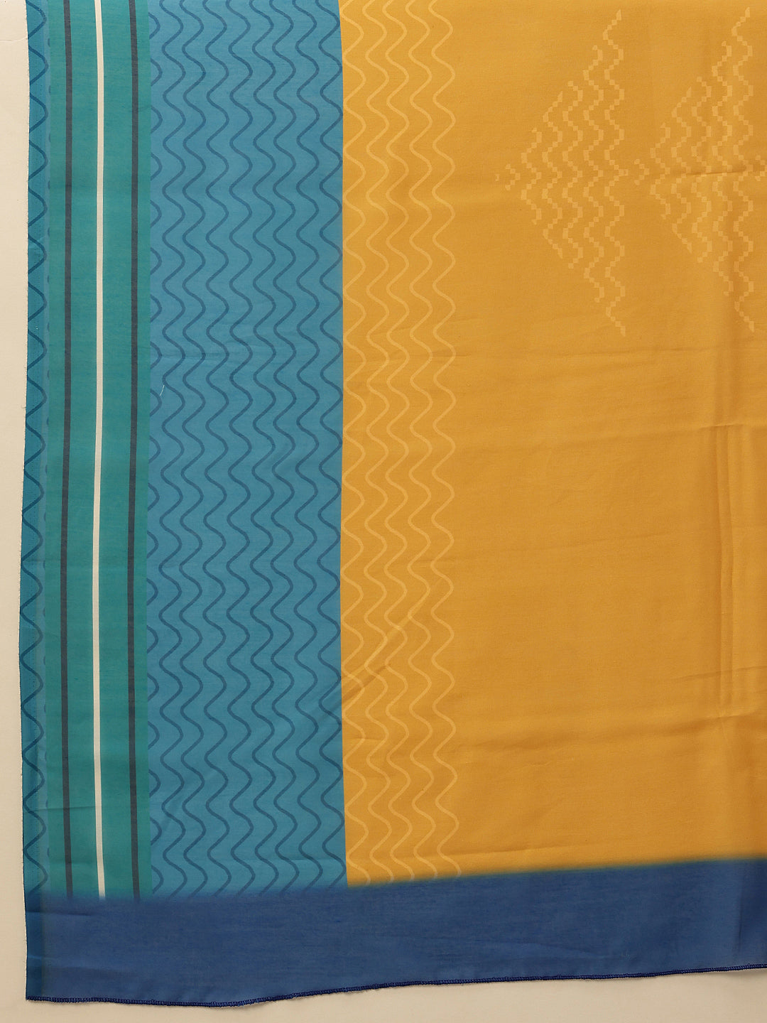 Abstract Printed Soft Mal Cotton Saree