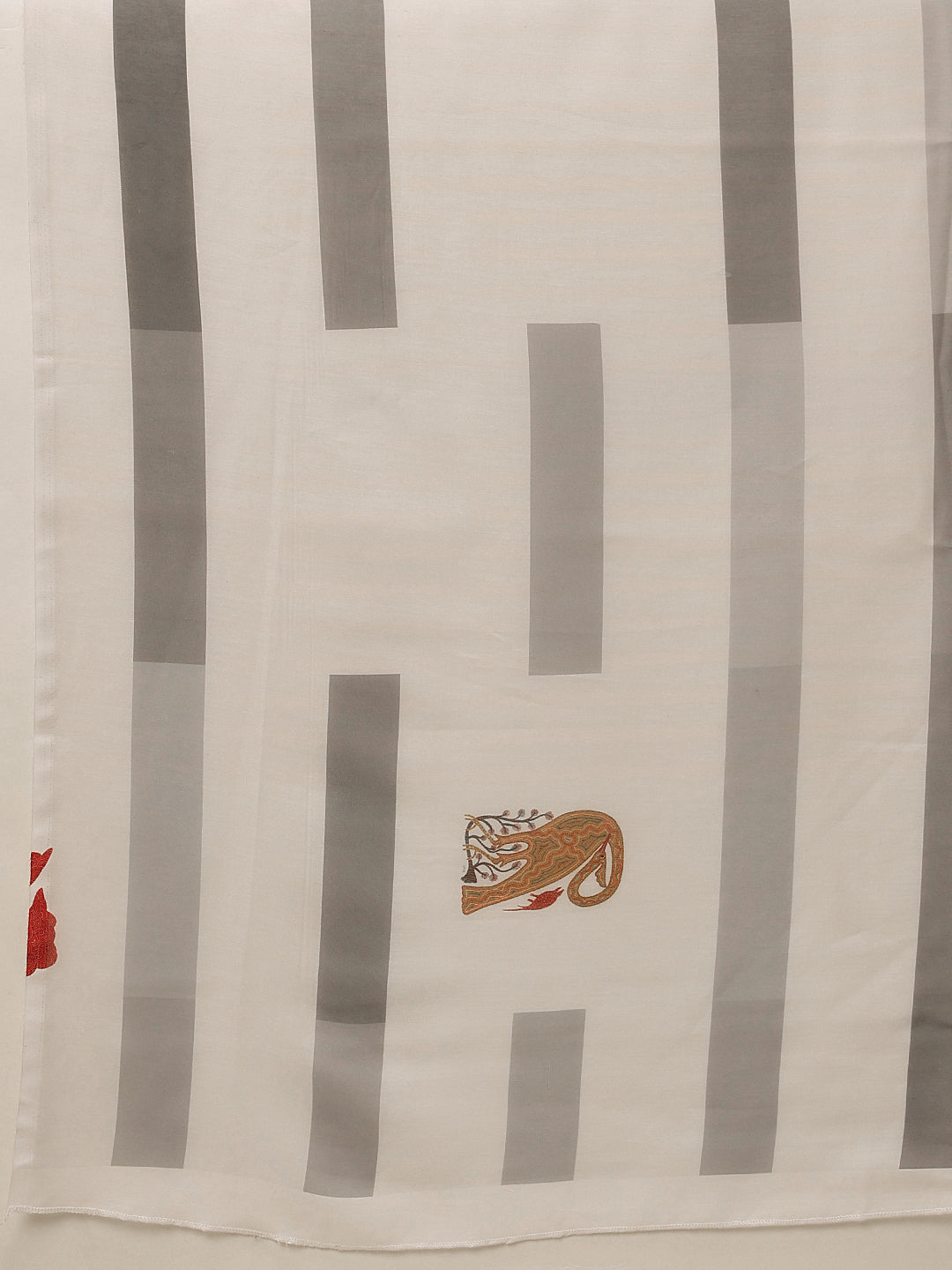 Animal Digital Printed Soft Mal Cotton Saree