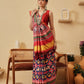 Rajkoti Double Ikat Patola Soft Silk Saree With Tassels