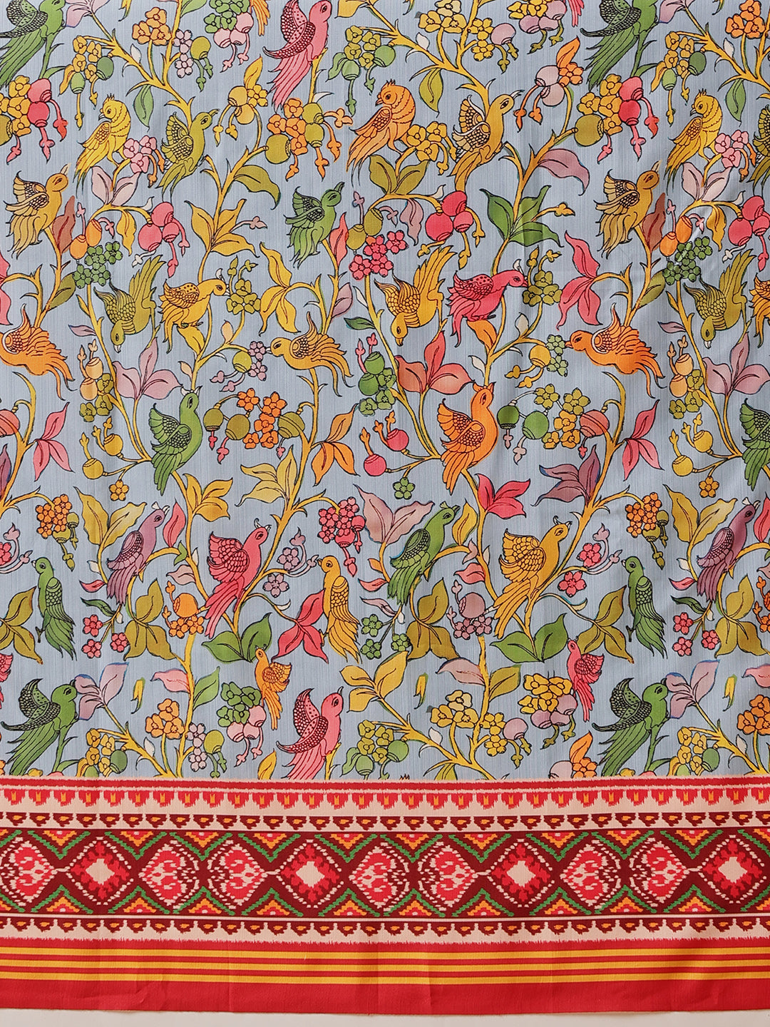 Kalamkari With Traditional Patola Printed Sarees