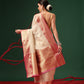 Banarasi Soft Crushed Tissue Silk Saree