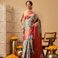 Banarasi Tissue Soft Silk Digital Printed Saree Woven Pallu & Blouse