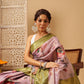 Banarasi Tissue Soft Silk Digital Printed Saree Woven Pallu & Blouse