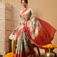 Banarasi Tissue Soft Silk Digital Printed Saree Woven Pallu & Blouse