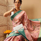 Banarasi Tissue Soft Silk Digital Printed Saree Woven Pallu & Blouse