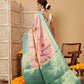 Banarasi Tissue Soft Silk Digital Printed Saree Woven Pallu & Blouse